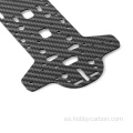 Tabla de corte de fibra de carbono CNC para Octocopter